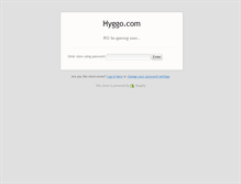 Tablet Screenshot of hyggo.com